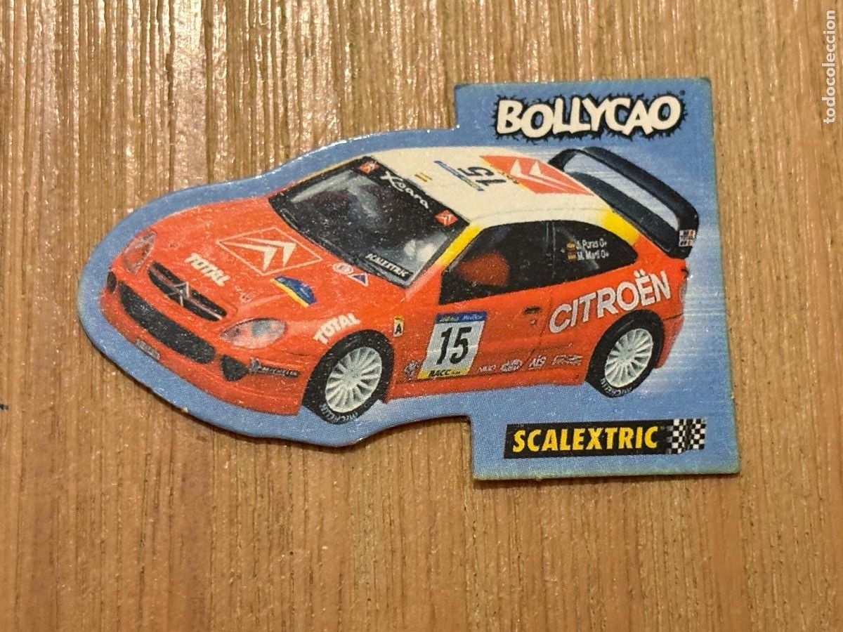 Figurine di Calcio: 44. CROMO SCALEXTRIC BOLLY-CARS BOLLYCAO