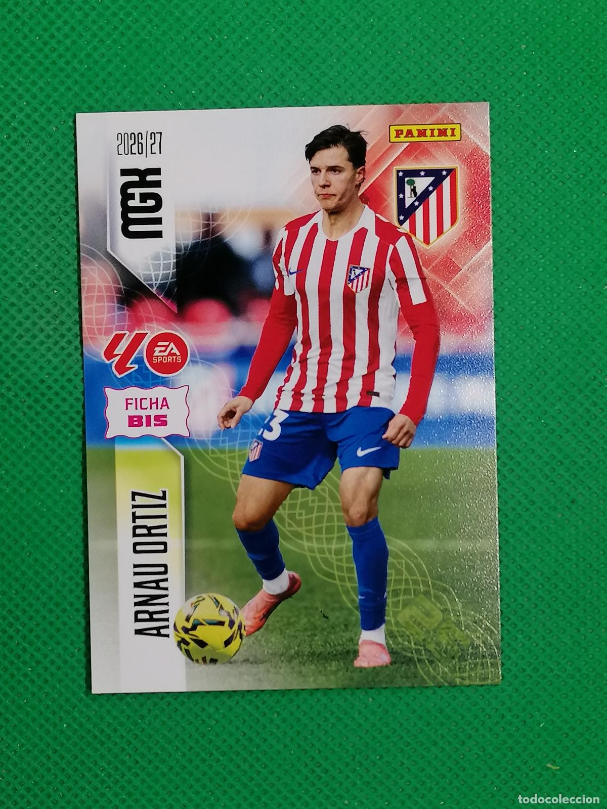 Figurine di Calcio: 68 BIS 68BIS ARNAU ORTIZ ATLETICO DE MADRID 2&ordf; EDICION ⚽ MEGACRACKS LIGA 2026 2027 26 27 ⚽