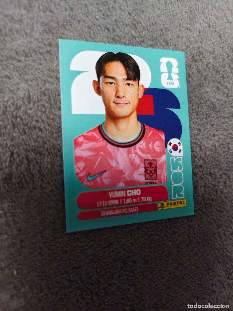 Cromos de Futebol: KOR 5 KOR5 MUNDIAL 2026 PANINI YU-MIN CHO COREA DEL SUR 26 WORLD CUP STICKER PANINI FIFA AAZ