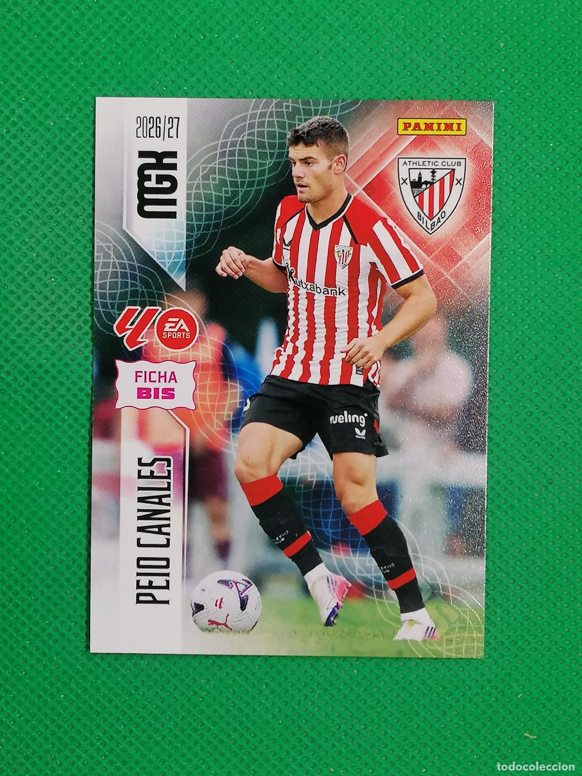 Cromos de Futebol: 47 BIS 47BIS PEIO CANALES ATHLETIC BILBAO 2&ordf; EDICION ⚽ MEGACRACKS LIGA 2026 2027 26 27 ⚽
