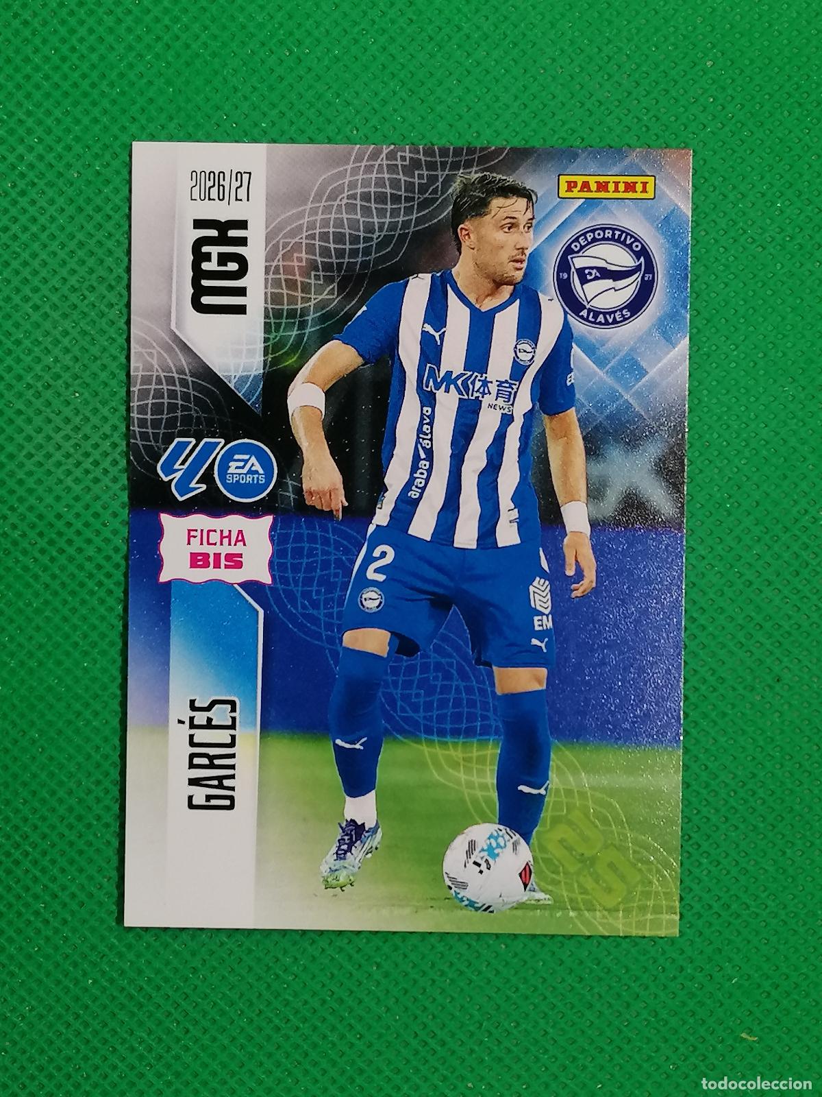 Cromos de Futebol: 25 BIS 25BIS GARCES ALAVES 2&ordf; EDICION ⚽ MEGACRACKS LIGA 2026 2027 26 27 ⚽