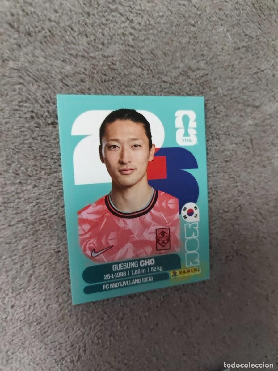 Cromos de Futebol: KOR KOR17 17 MUNDIAL 2026 PANINI GUE-SUNG CHO COREA DEL SUR 26 WORLD CUP STICKER PANINI FIFA AAZ