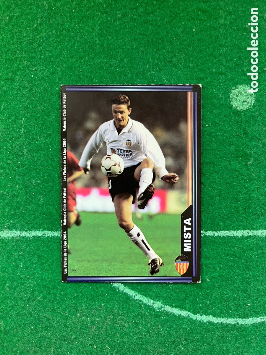 Cromos de Futebol: 130 MISTA VALENCIA LAS FICHAS DE LA LIGA 2003 2004 MUNDICROMO