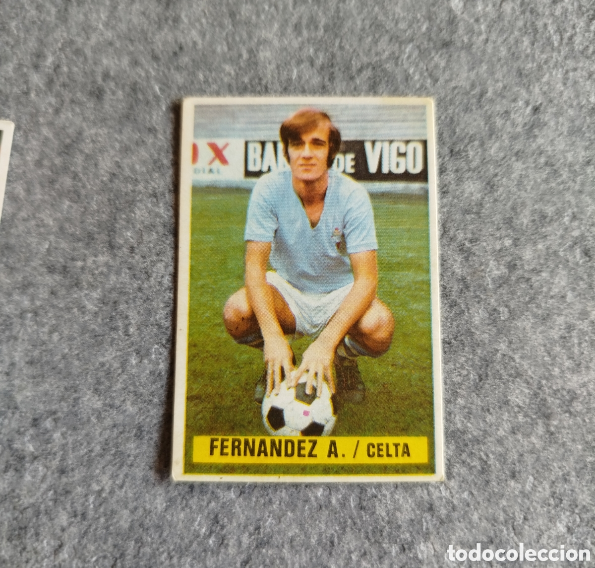 Football Stickers: SIN PEGAR FERN&Aacute;NDEZ CELTA DE VIGO 74 75 1974 1975 EDICIONES ESTE CROMO NUEVO NUNCA PEGADO