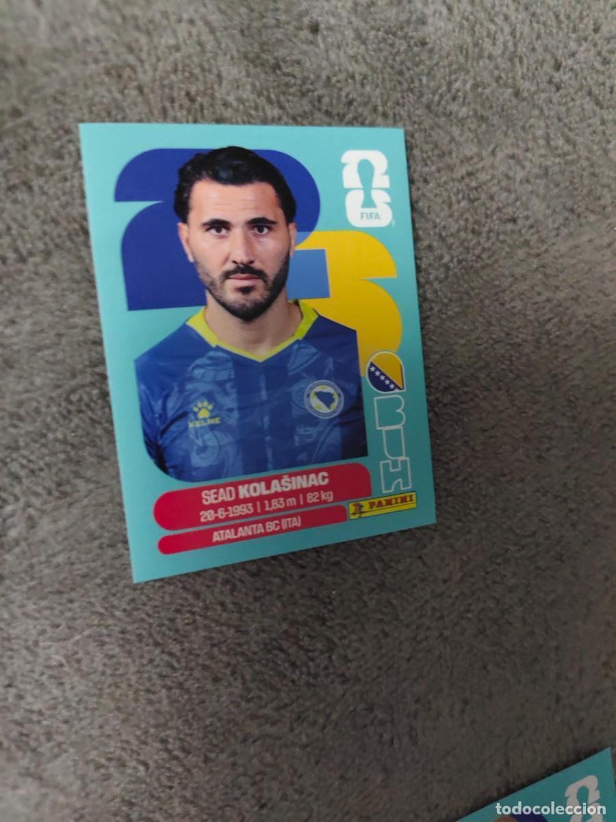 Football Stickers: BIH 4 BIH4 MUNDIAL 2026 PANINI KOLASINAC BOSNIA HERZEGOVINA 26 WORLD CUP STICKER PANINI FIFA AAZ