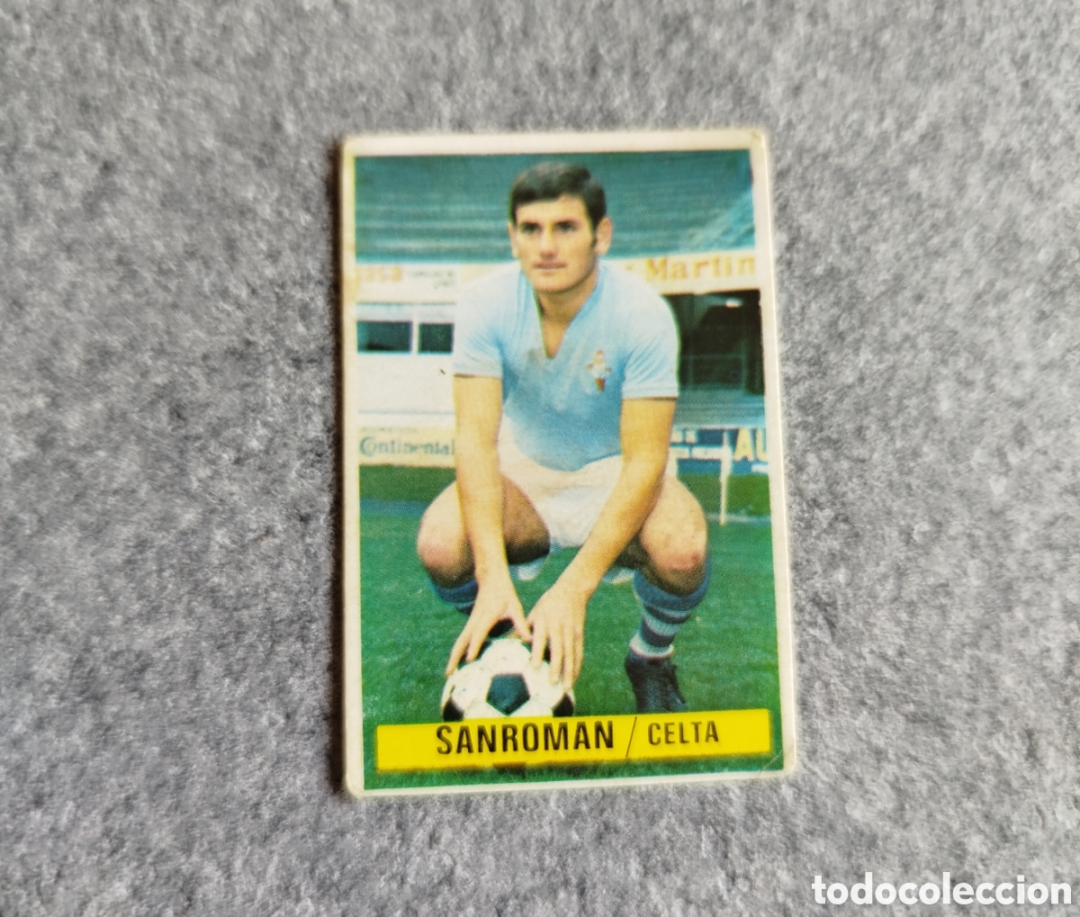 Football Stickers: SIN PEGAR SANROMAN CELTA DE VIGO 74 75 1974 1975 EDICIONES ESTE CROMO NUEVO NUNCA PEGADO