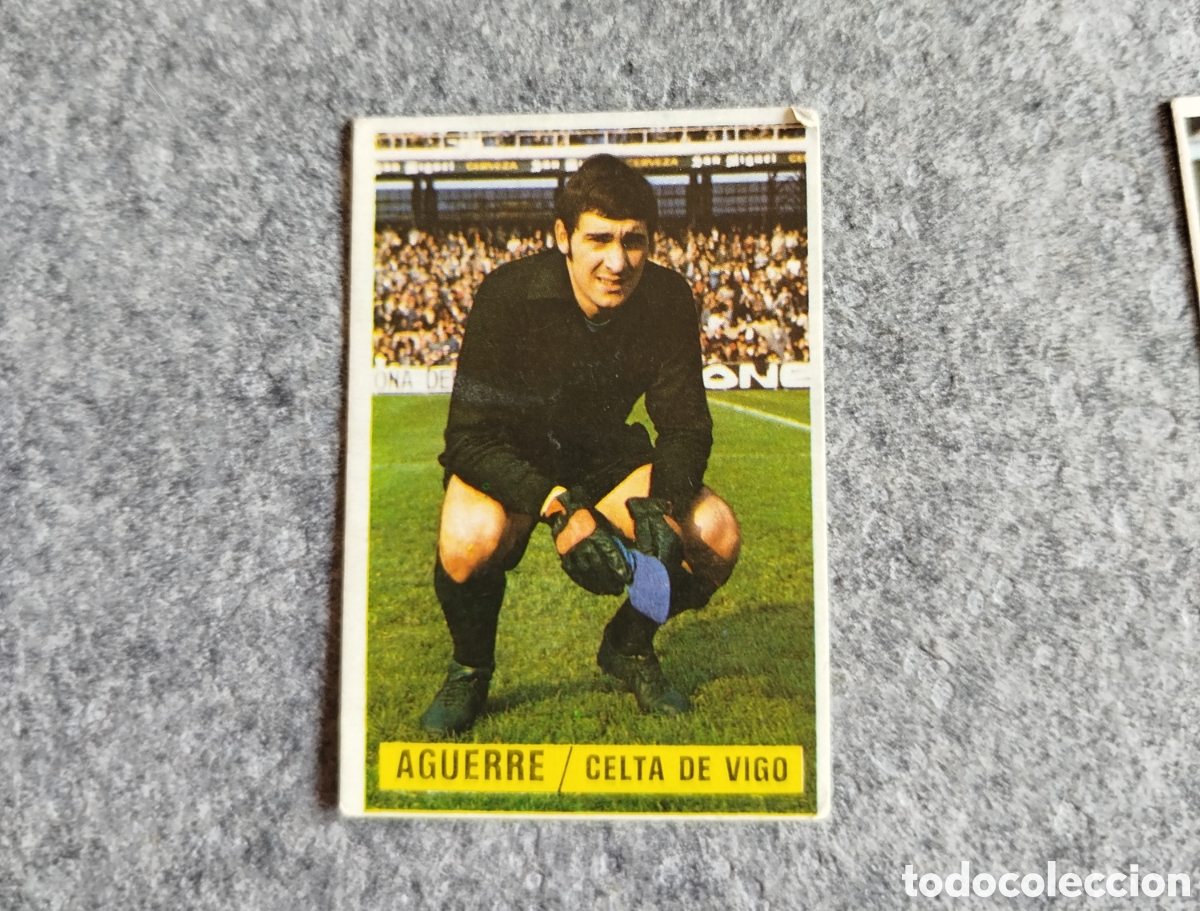 Football Stickers: SIN PEGAR AGUERRE CELTA DE VIGO 74 75 1974 1975 EDICIONES ESTE CROMO NUEVO NUNCA PEGADO