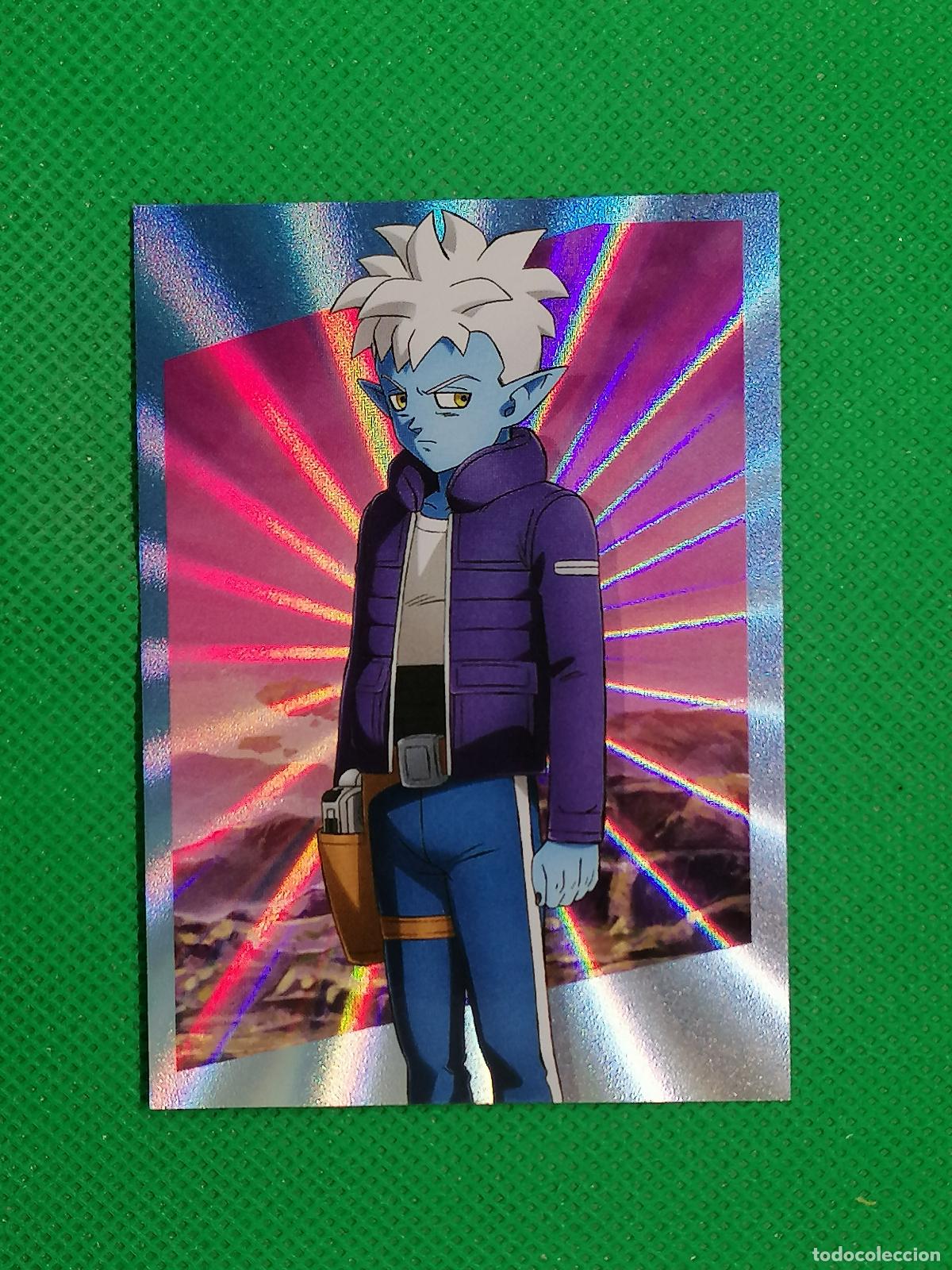 Football Stickers: 55 CARTA TRADING CARD RAINBOW SPOKE PARALLEL ⚽ PANINI DRAGON BALL DRAGONBALL DAIMA 26 2026 ⚽