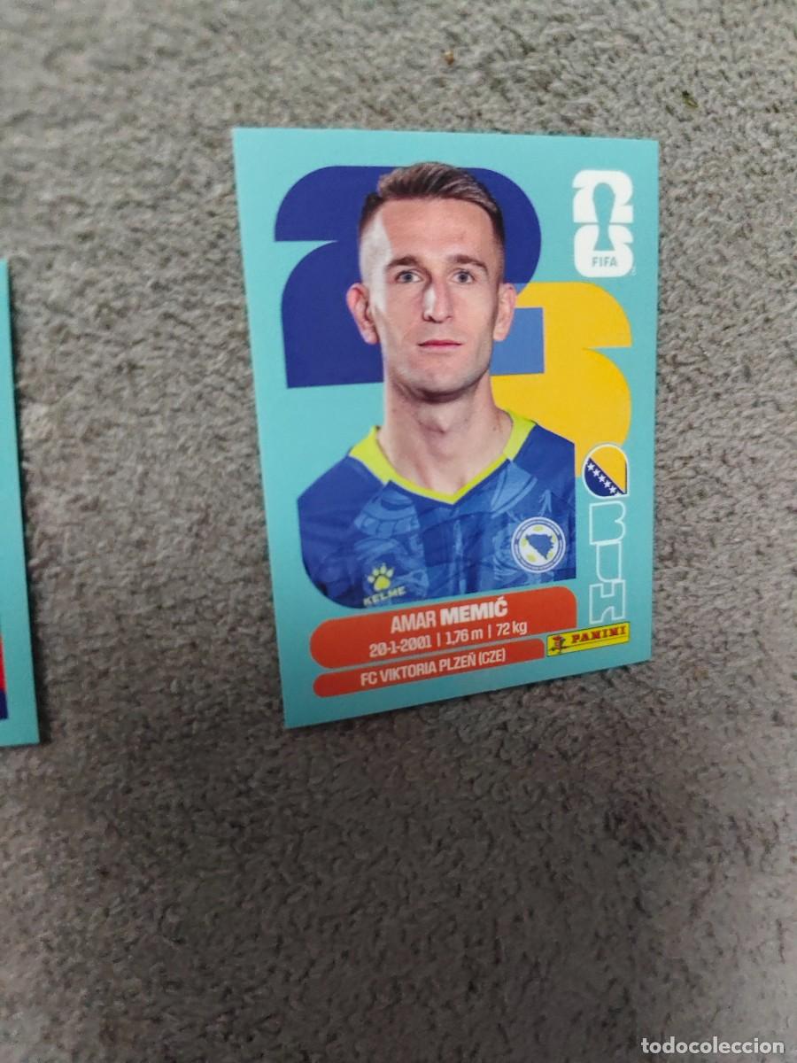 Figurine di Calcio: BIH BIH16 16 MUNDIAL 2026 PANINI AMAR MEMIC BOSNIA HERZEGOVINA 26 WORLD CUP STICKER PANINI FIFA AAZ