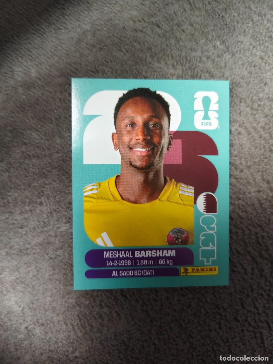 Cartes &agrave; collectionner de Football: QAT 2 QAT2 MUNDIAL 2026 PANINI MESHAAL BARSHAM QATAR 26 WORLD CUP STICKER PANINI FIFA AAZ