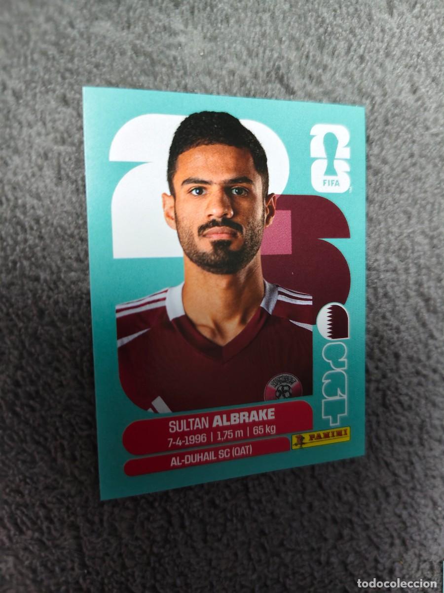 Cartes &agrave; collectionner de Football: QAT 3 QAT3 MUNDIAL 2026 PANINI SULTAN ALBRAKE QATAR 26 WORLD CUP STICKER PANINI FIFA AAZ