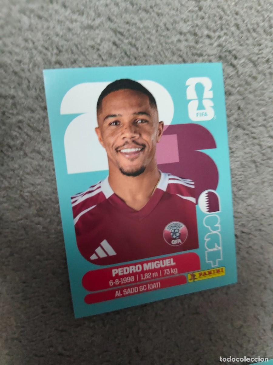 Cartes &agrave; collectionner de Football: QAT 7 QAT7 MUNDIAL 2026 PANINI PEDRO MIGUEL QATAR 26 WORLD CUP STICKER PANINI FIFA AAZ