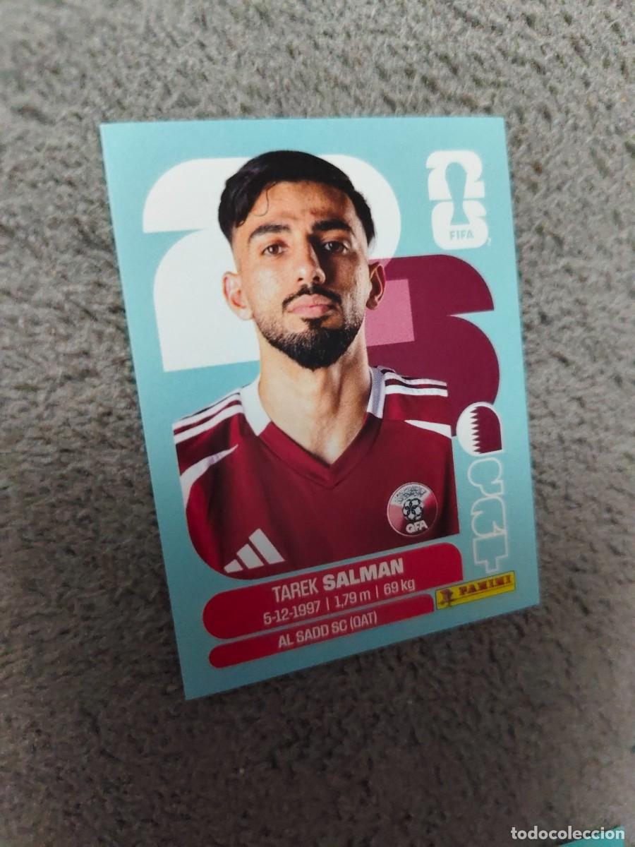 Cartes &agrave; collectionner de Football: QAT 8 QAT8 MUNDIAL 2026 PANINI TAREK SALMAN QATAR 26 WORLD CUP STICKER PANINI FIFA AAZ