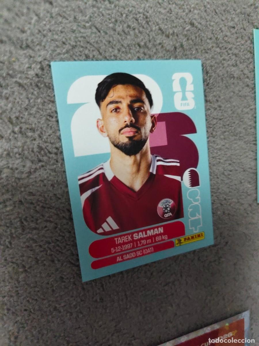 Cartes &agrave; collectionner de Football: QAT 8 QAT8 MUNDIAL 2026 PANINI TAREK SALMAN QATAR 26 WORLD CUP STICKER PANINI FIFA AAZ