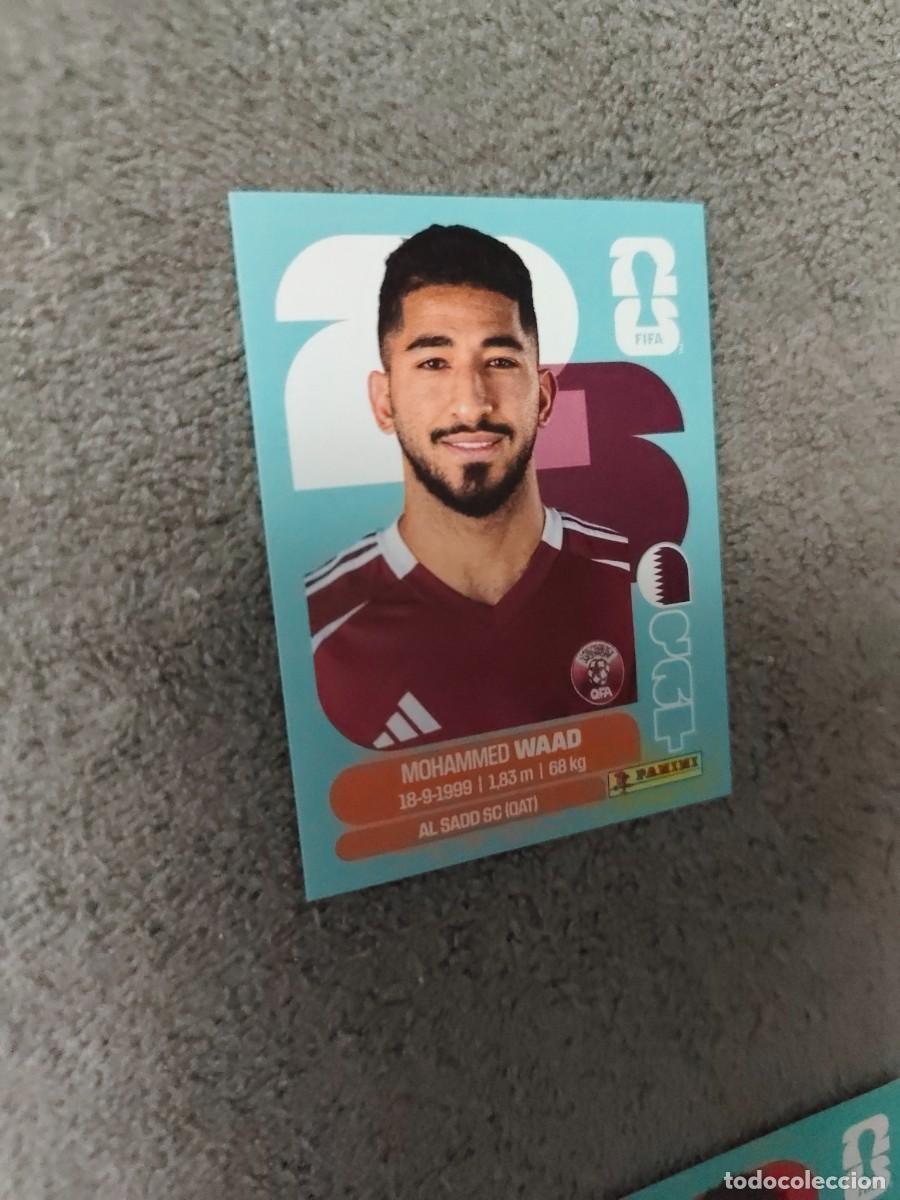 Figurine di Calcio: QAT QAT14 14 MUNDIAL 2026 PANINI MOHAMMED WAAD QATAR 26 WORLD CUP STICKER PANINI FIFA AAZ