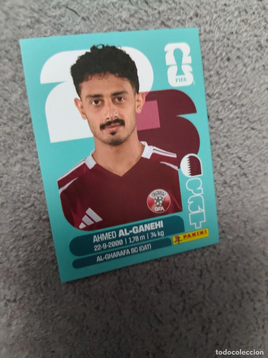 Figurine di Calcio: QAT QAT19 19 MUNDIAL 2026 PANINI AHMED AL GANEHI QATAR 26 WORLD CUP STICKER PANINI FIFA AAZ