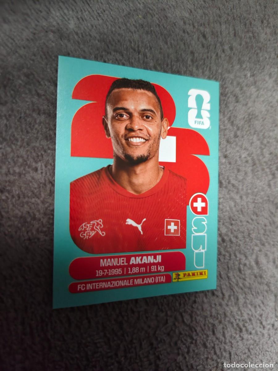Figurine di Calcio: SUI 4 SUI4 MUNDIAL 2026 PANINI MANUEL AKANJI SUIZA 26 WORLD CUP STICKER PANINI FIFA AAZ