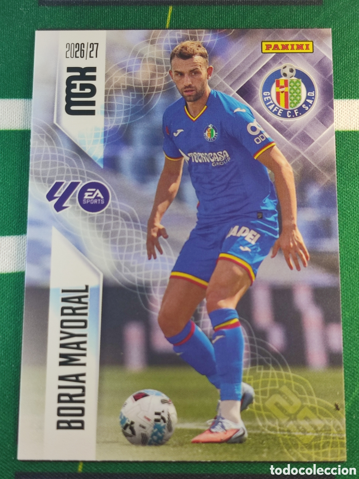 Fu&szlig;ball-Sticker: 195 Borja Mayoral Getafe CF MEGACRACKS 2026 2027 - 26 27 MGK