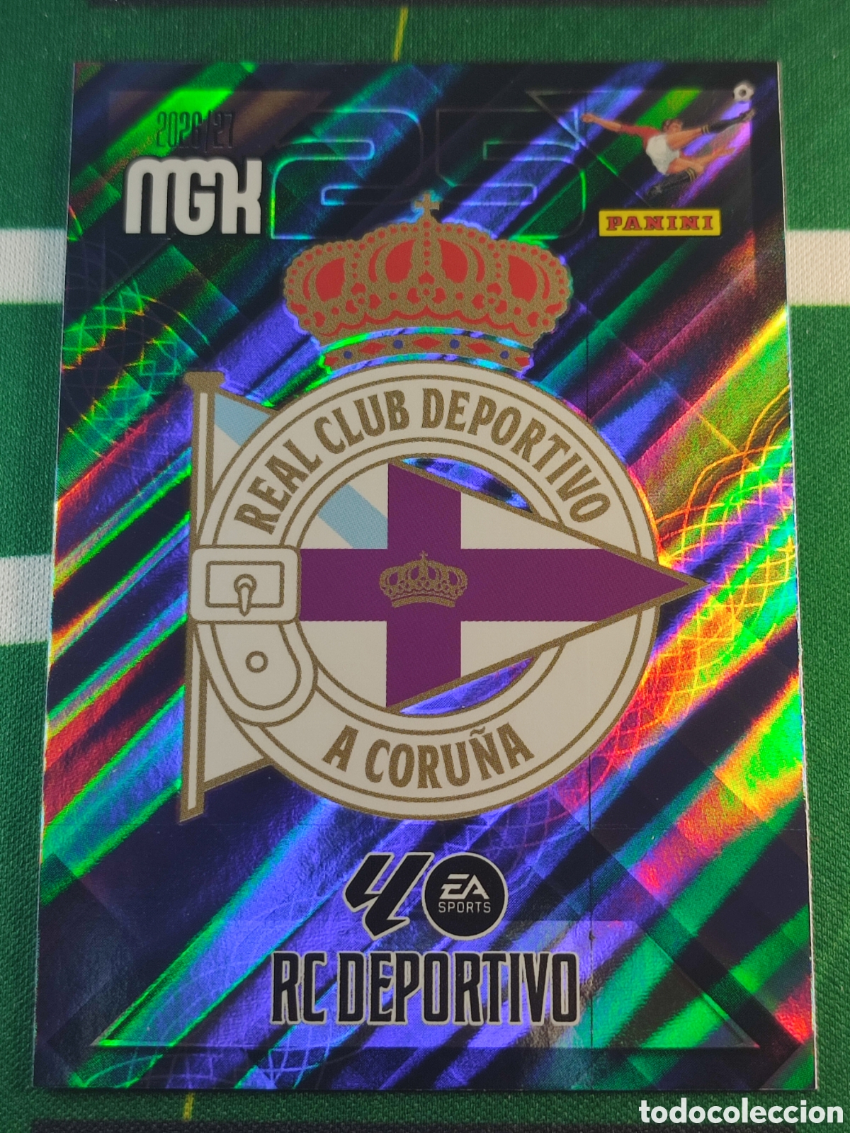 Fu&szlig;ball-Sticker: 127 Escudo RC Deportivo MEGACRACKS 2026 2027 - 26 27 MGK