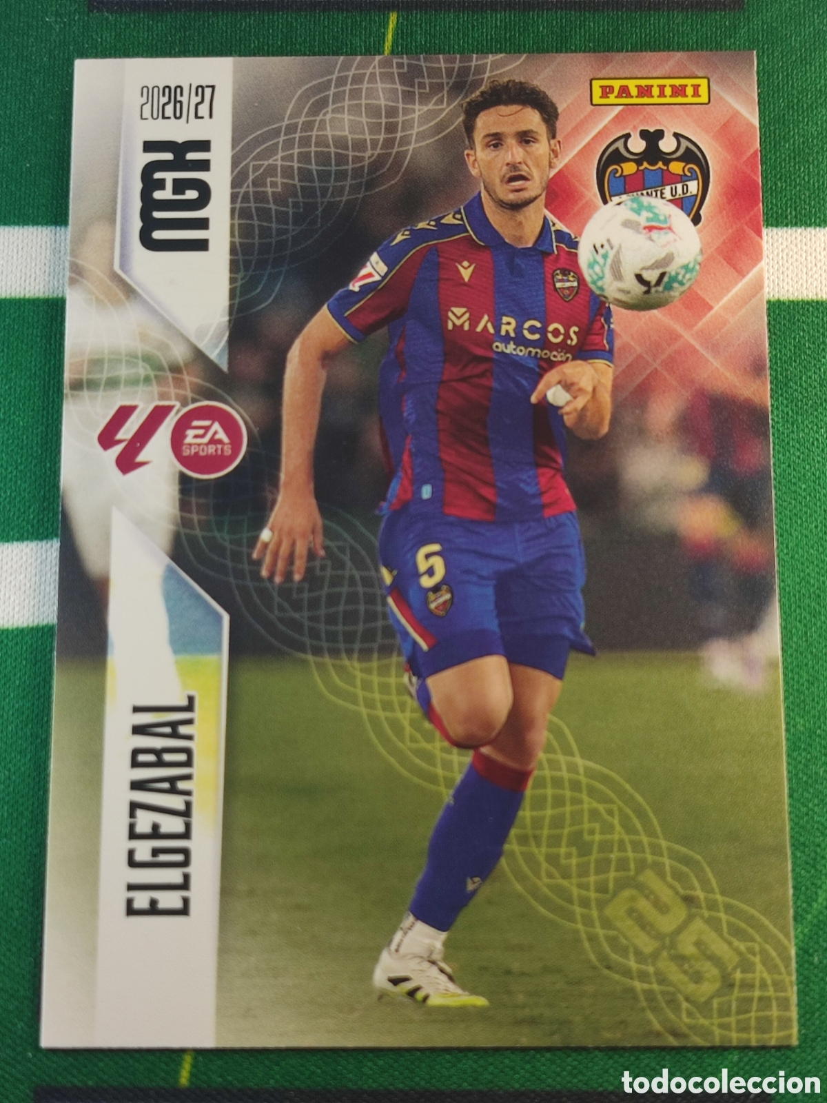 Fu&szlig;ball-Sticker: 204 Elgezabal Levante UD MEGACRACKS 2026 2027 - 26 27 MGK