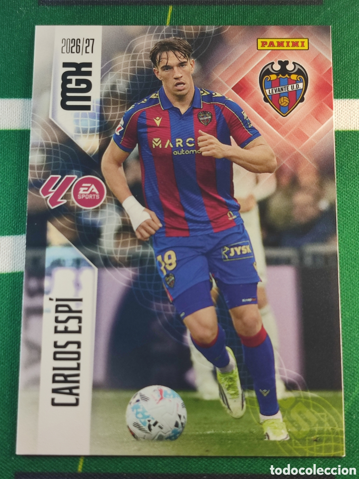 Fu&szlig;ball-Sticker: 215 Carlos Esp&iacute; Levante UD MEGACRACKS 2026 2027 - 26 27 MGK