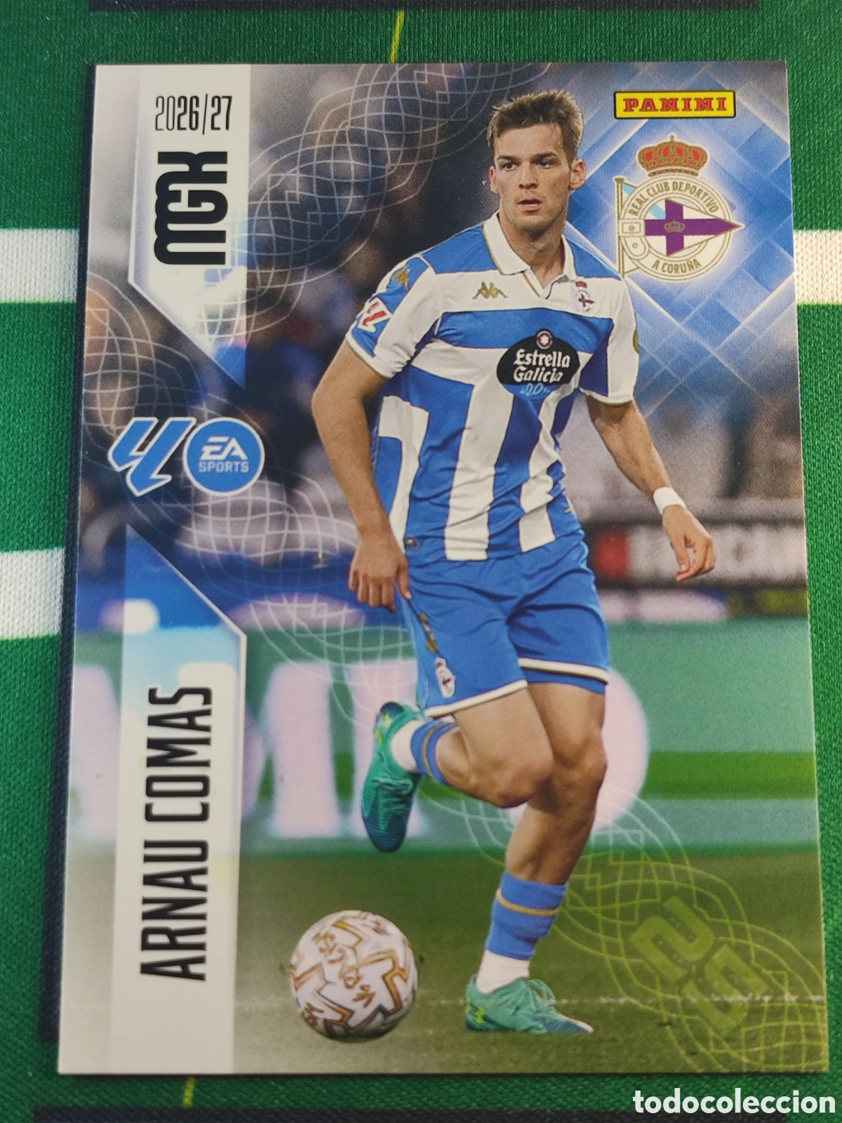 Fu&szlig;ball-Sticker: 134 Arnau Comas RC Deportivo MEGACRACKS 2026 2027 - 26 27 MGK