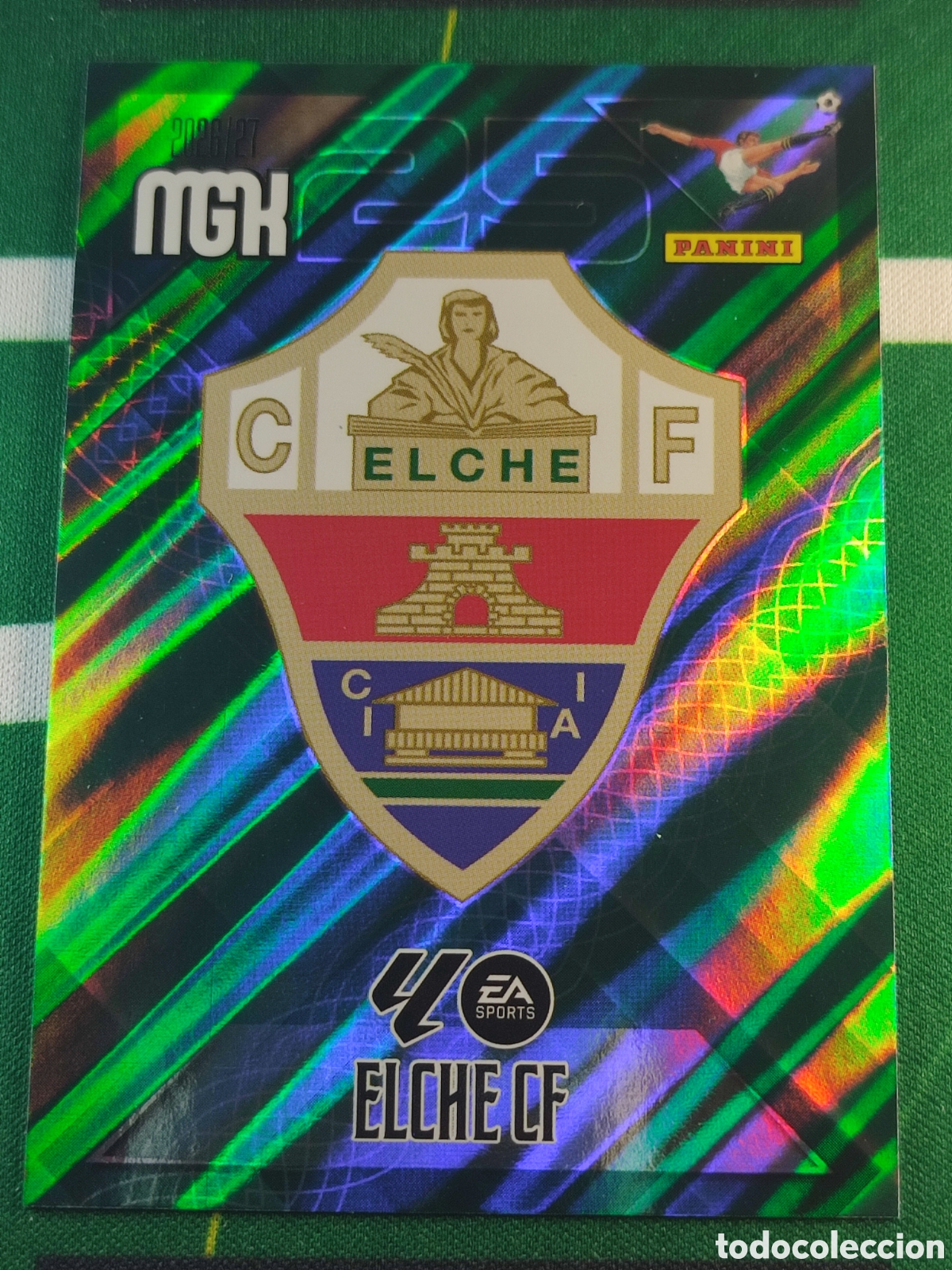 Fu&szlig;ball-Sticker: 145 Escudo Elche CF MEGACRACKS 2026 2027 - 26 27 MGK