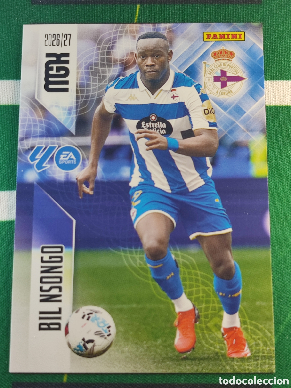 Fu&szlig;ball-Sticker: 144 Bil Nsongo RC Deportivo MEGACRACKS 2026 2027 - 26 27 MGK