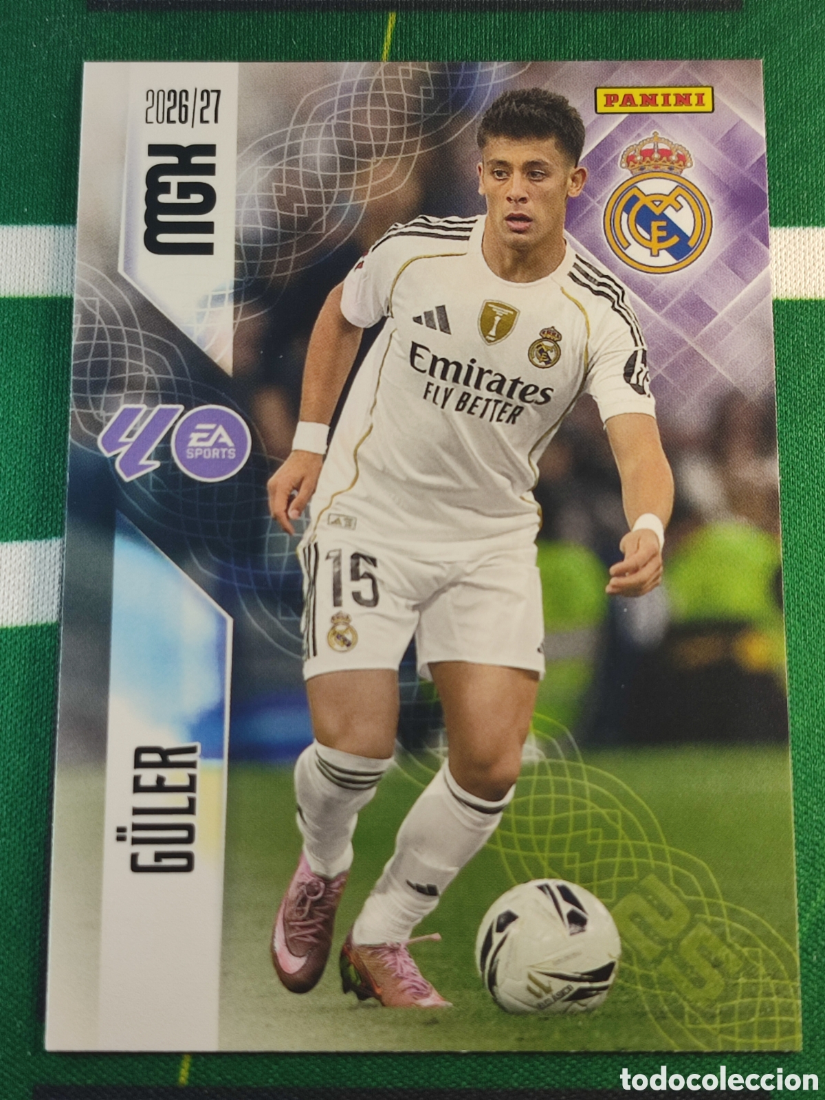 Fu&szlig;ball-Sticker: 229 G&uuml;ler Real Madrid CF MEGACRACKS 2026 2027 - 26 27 MGK