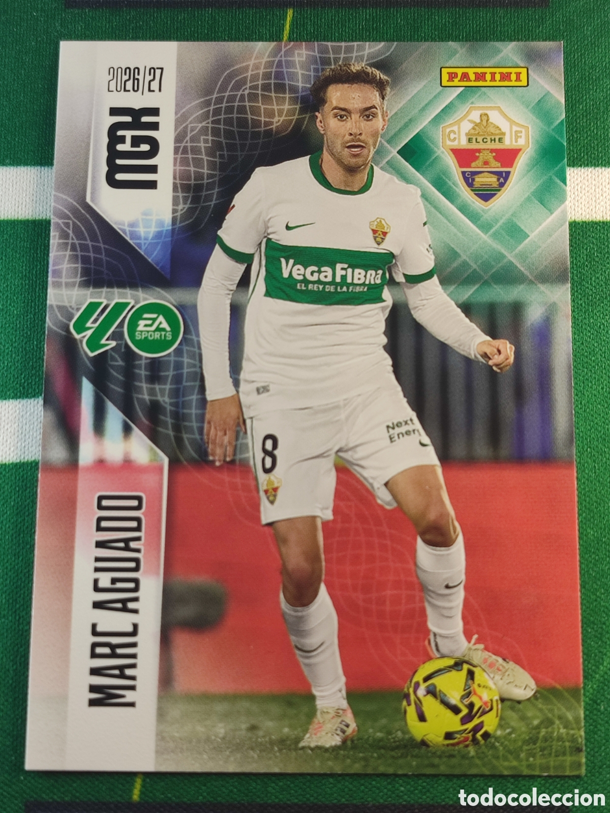 Fu&szlig;ball-Sticker: 156 Marc Aguado Elche CF MEGACRACKS 2026 2027 - 26 27 MGK