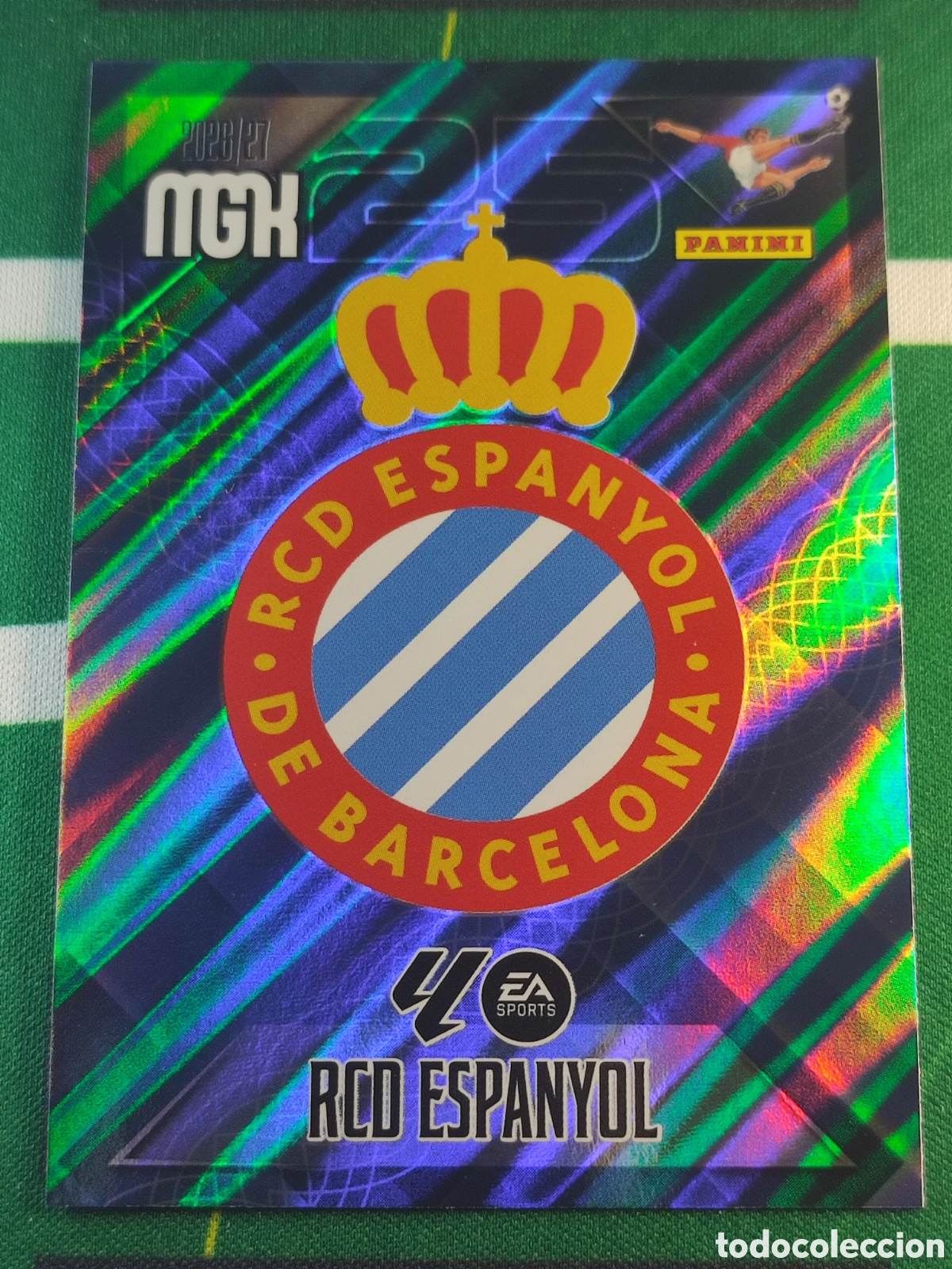 Fu&szlig;ball-Sticker: 163 Escudo RCD Espanyol MEGACRACKS 2026 2027 - 26 27 MGK