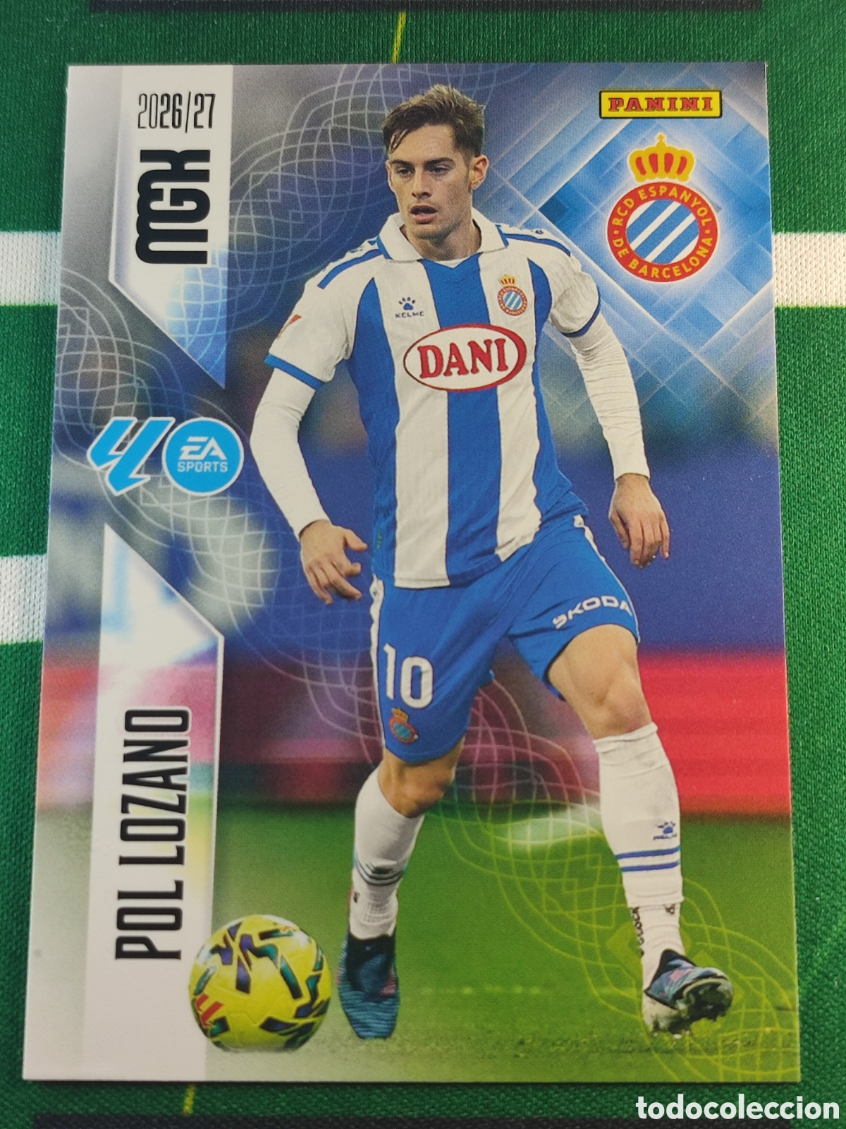 Fu&szlig;ball-Sticker: 173 Pol Lozano RCD Espanyol MEGACRACKS 2026 2027 - 26 27 MGK