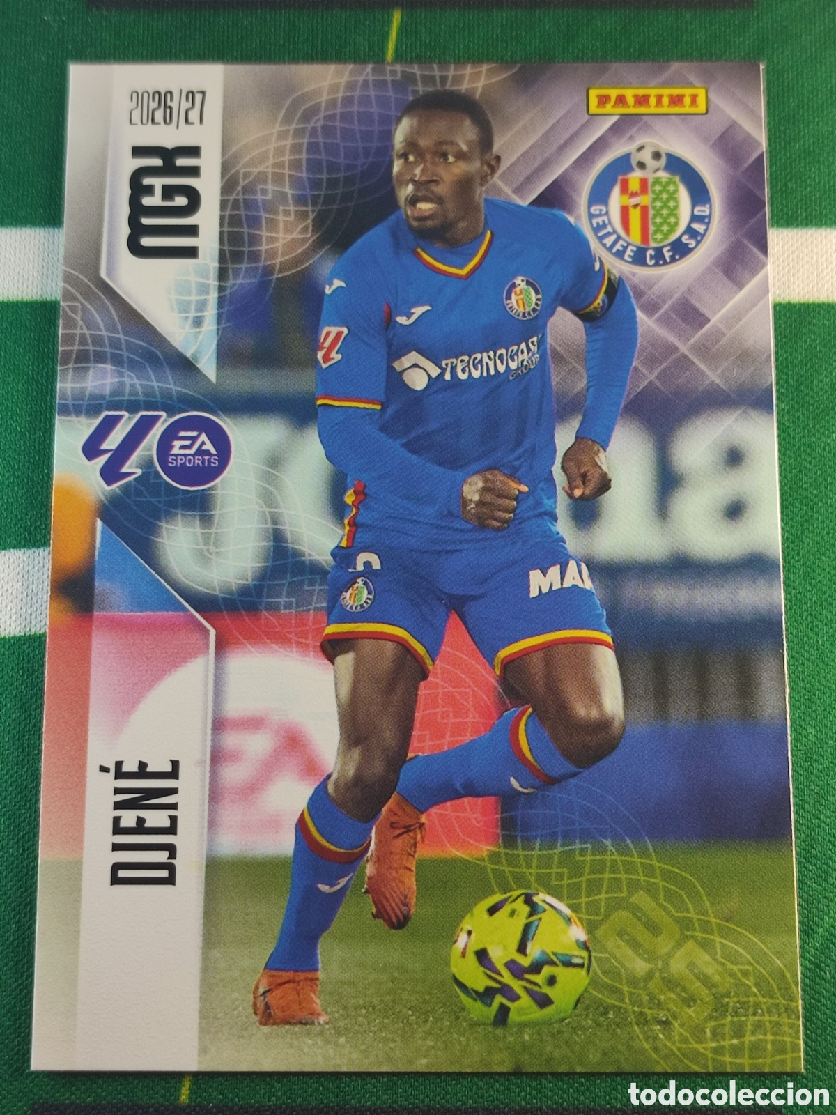 Figurine di Calcio: 185 Djen&eacute; Getafe CF MEGACRACKS 2026 2027 - 26 27 MGK