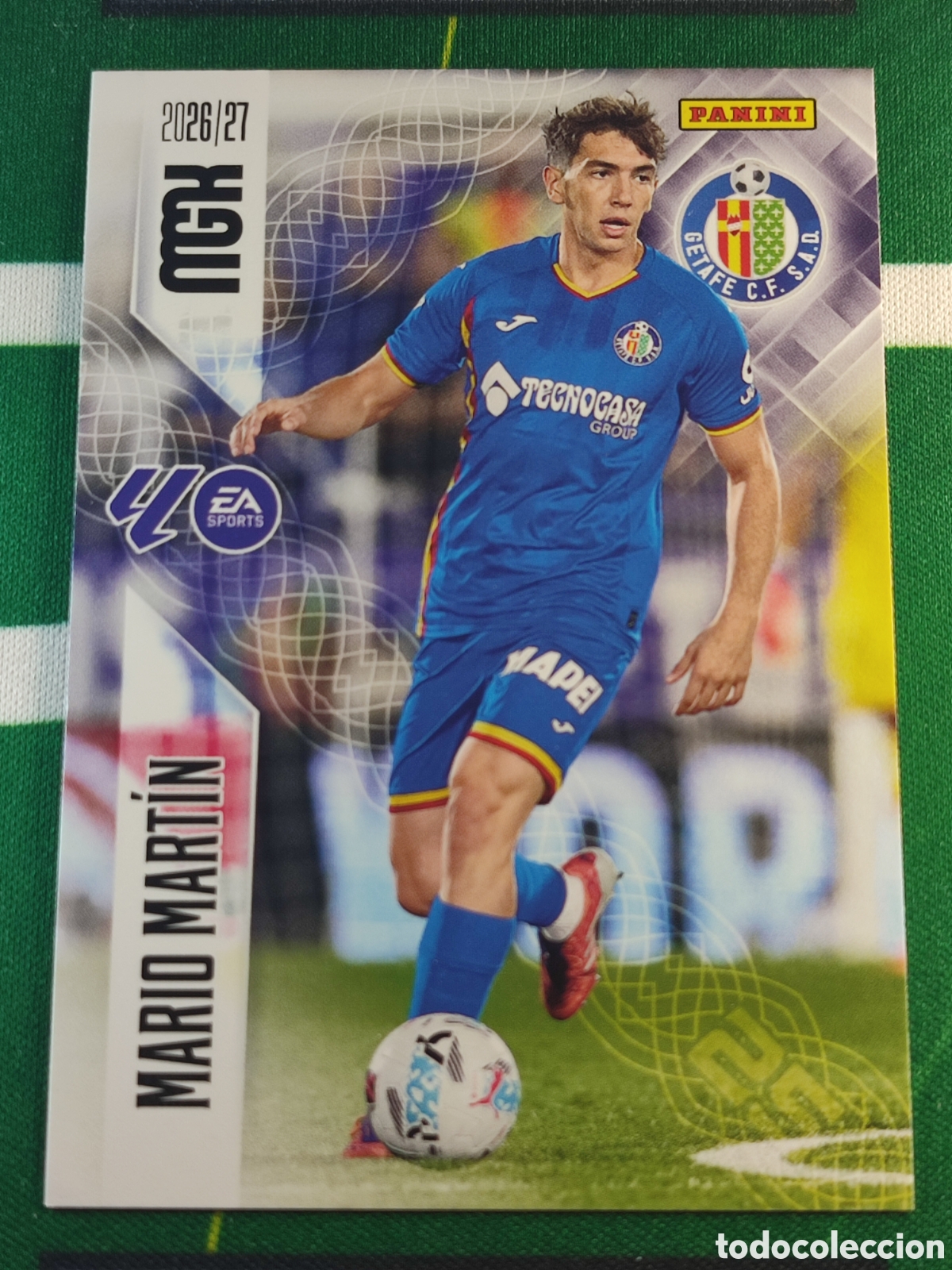 Fu&szlig;ball-Sticker: 190 Mario Mart&iacute;n Getafe CF MEGACRACKS 2026 2027 - 26 27 MGK