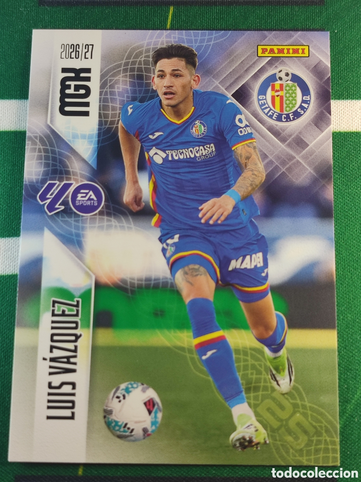 Figurine di Calcio: 196 Luis V&aacute;zquez Getafe CF MEGACRACKS 2026 2027 - 26 27 MGK