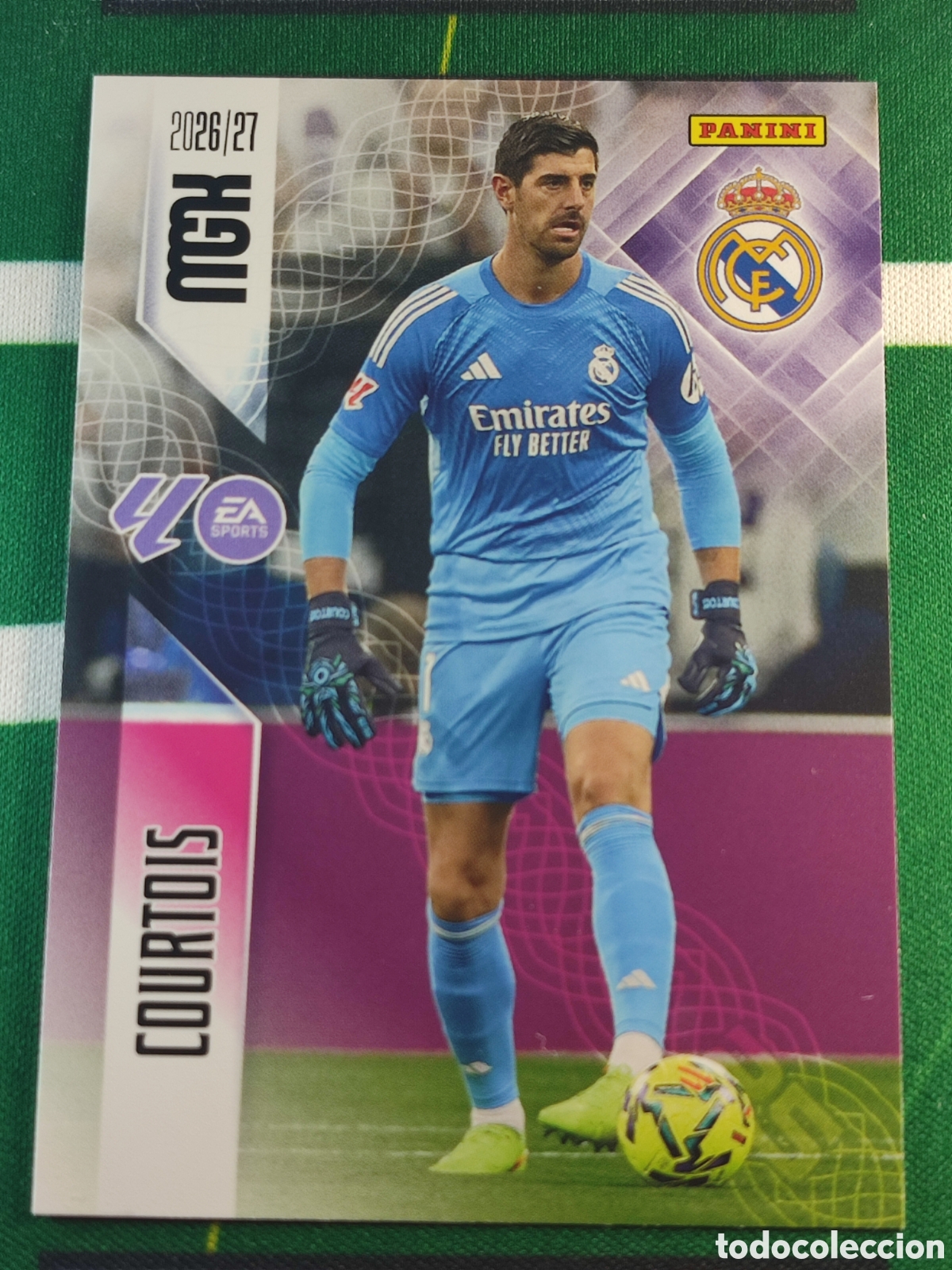 Cromos de Futebol: 218 Courtois Real Madrid CF MEGACRACKS 2026 2027 - 26 27 MGK