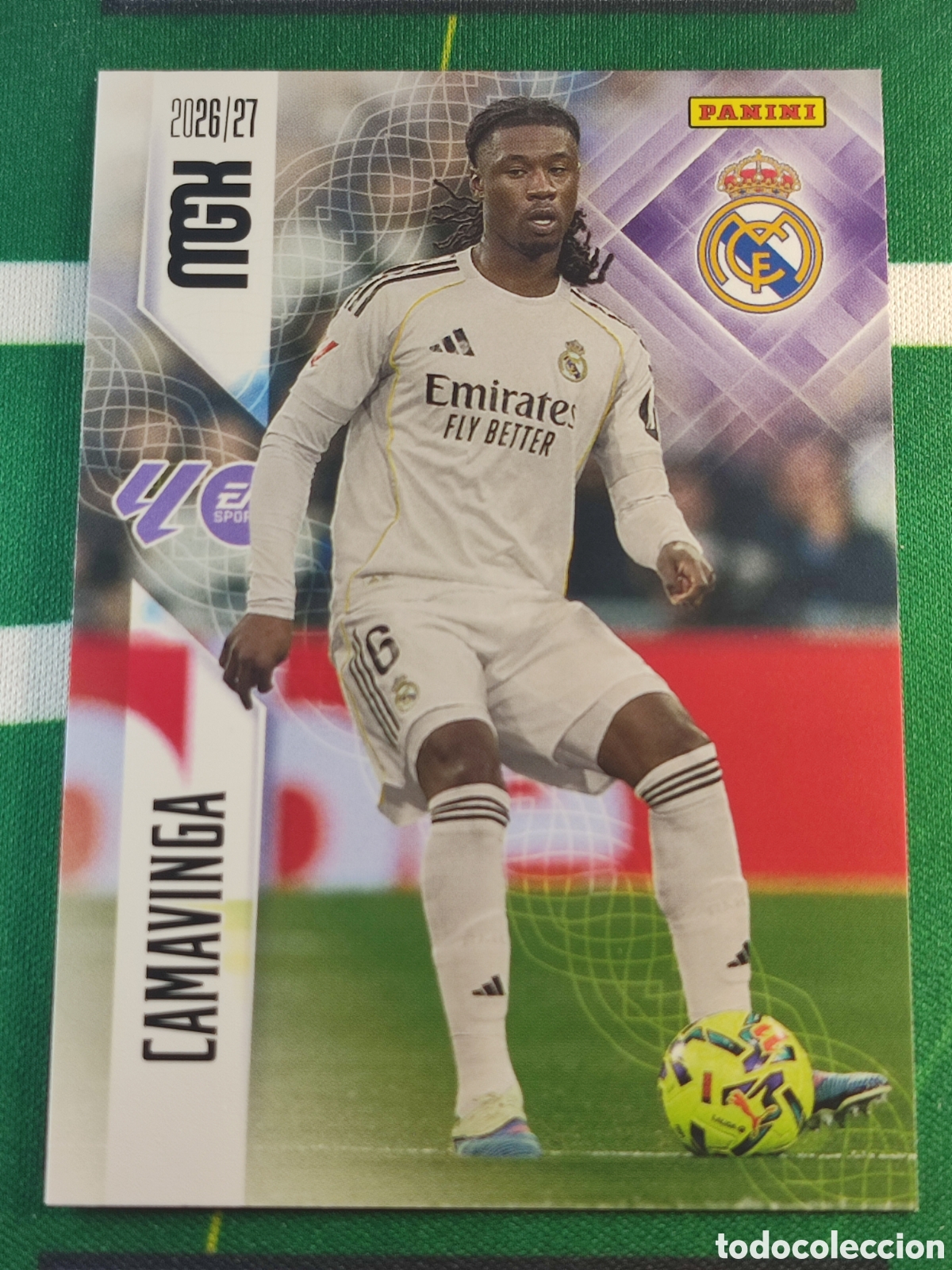 Football Stickers: 227 Camavinga Real Madrid CF MEGACRACKS 2026 2027 - 26 27 MGK