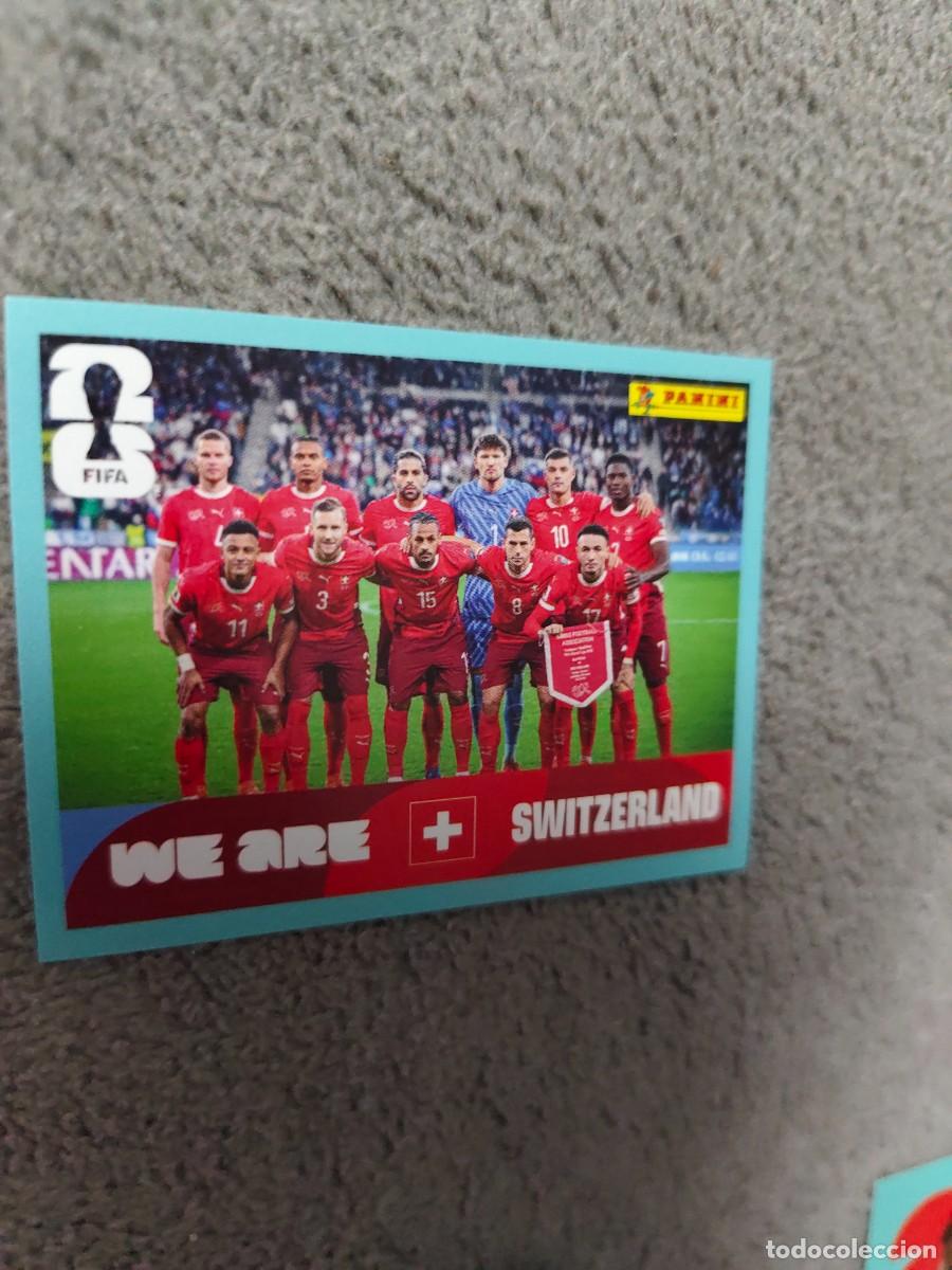 Football Stickers: SUI SUI13 13 MUNDIAL 2026 PANINI PLANTILLA TEAM SUIZA 26 WORLD CUP STICKER PANINI FIFA AAZ