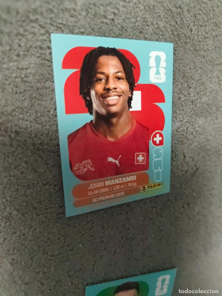 Football Stickers: SUI SUI15 15 MUNDIAL 2026 PANINI JOHAN MANZAMBI SUIZA 26 WORLD CUP STICKER PANINI FIFA AAZ