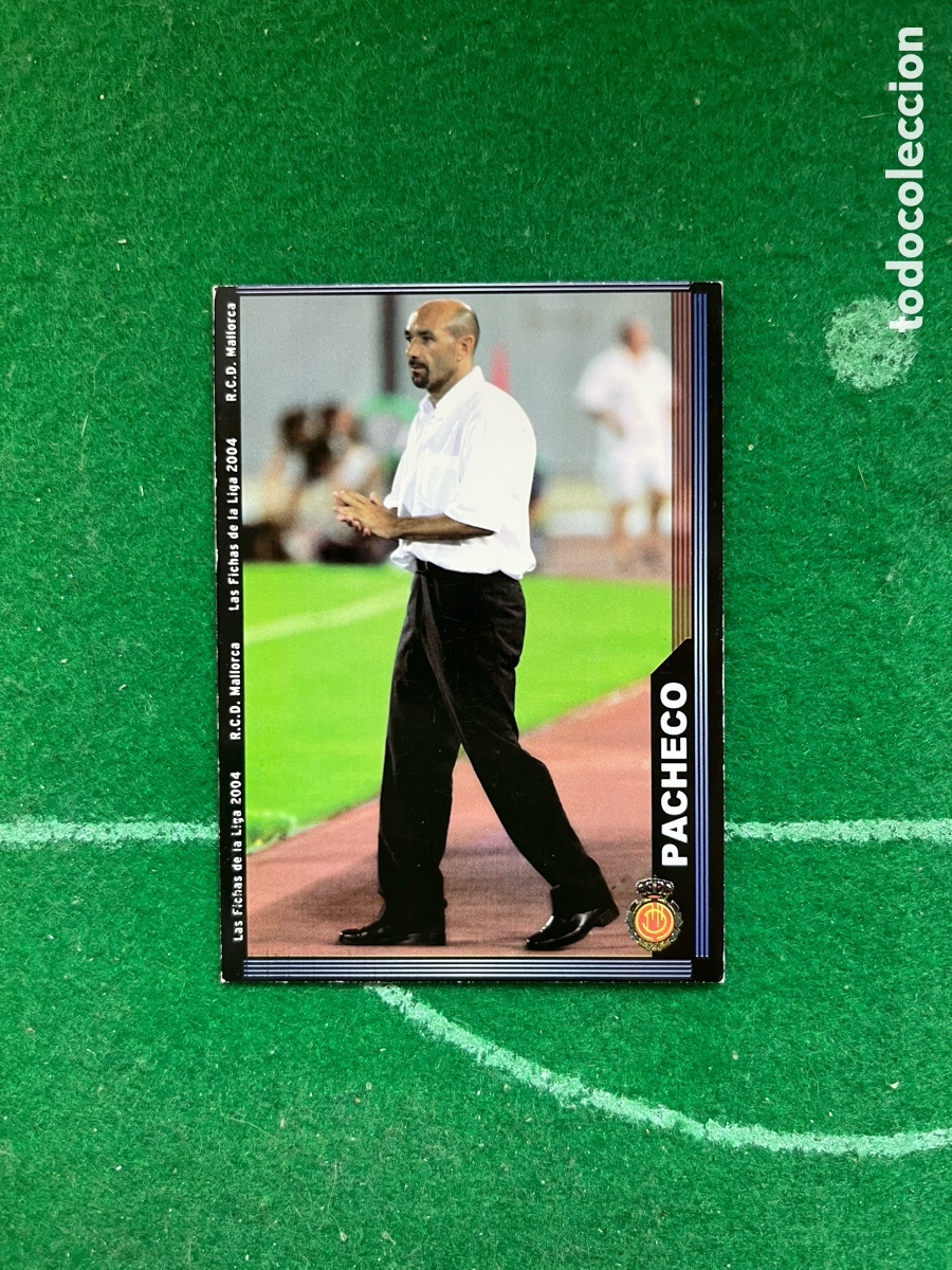 Cromos de Futebol: 219 PACHECO MALLORCA LAS FICHAS DE LA LIGA 2003 2004 MUNDICROMO ENTRENADOR