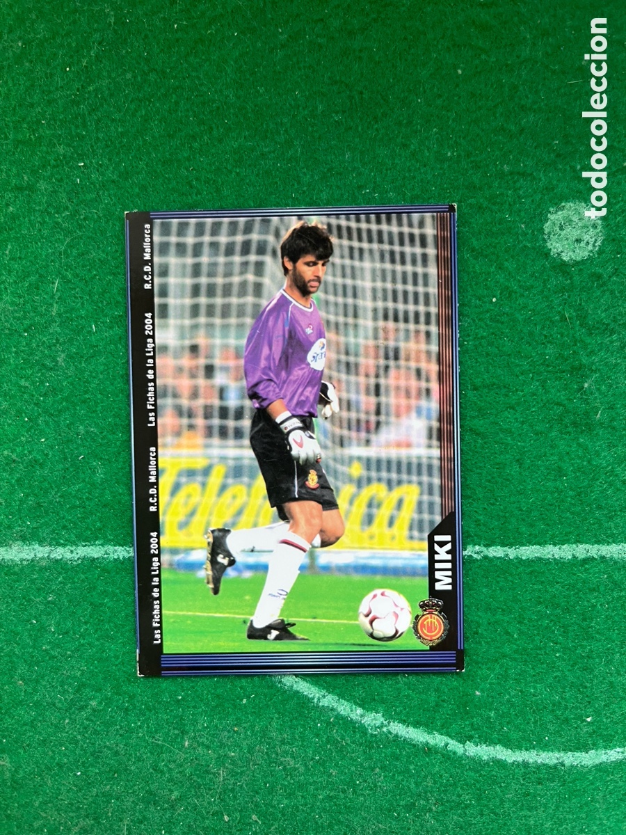 Cromos de Futebol: 221 MIKI MALLORCA LAS FICHAS DE LA LIGA 2003 2004 MUNDICROMO