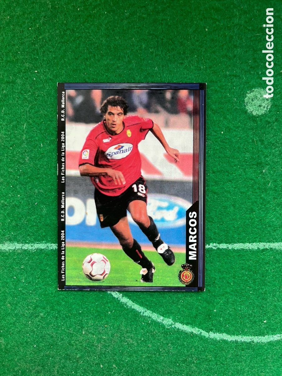 Cromos de Futebol: 230 MARCOS MALLORCA LAS FICHAS DE LA LIGA 2003 2004 MUNDICROMO