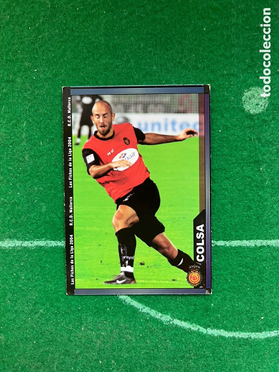 Cromos de Futebol: 231 COLSA MALLORCA LAS FICHAS DE LA LIGA 2003 2004 MUNDICROMO