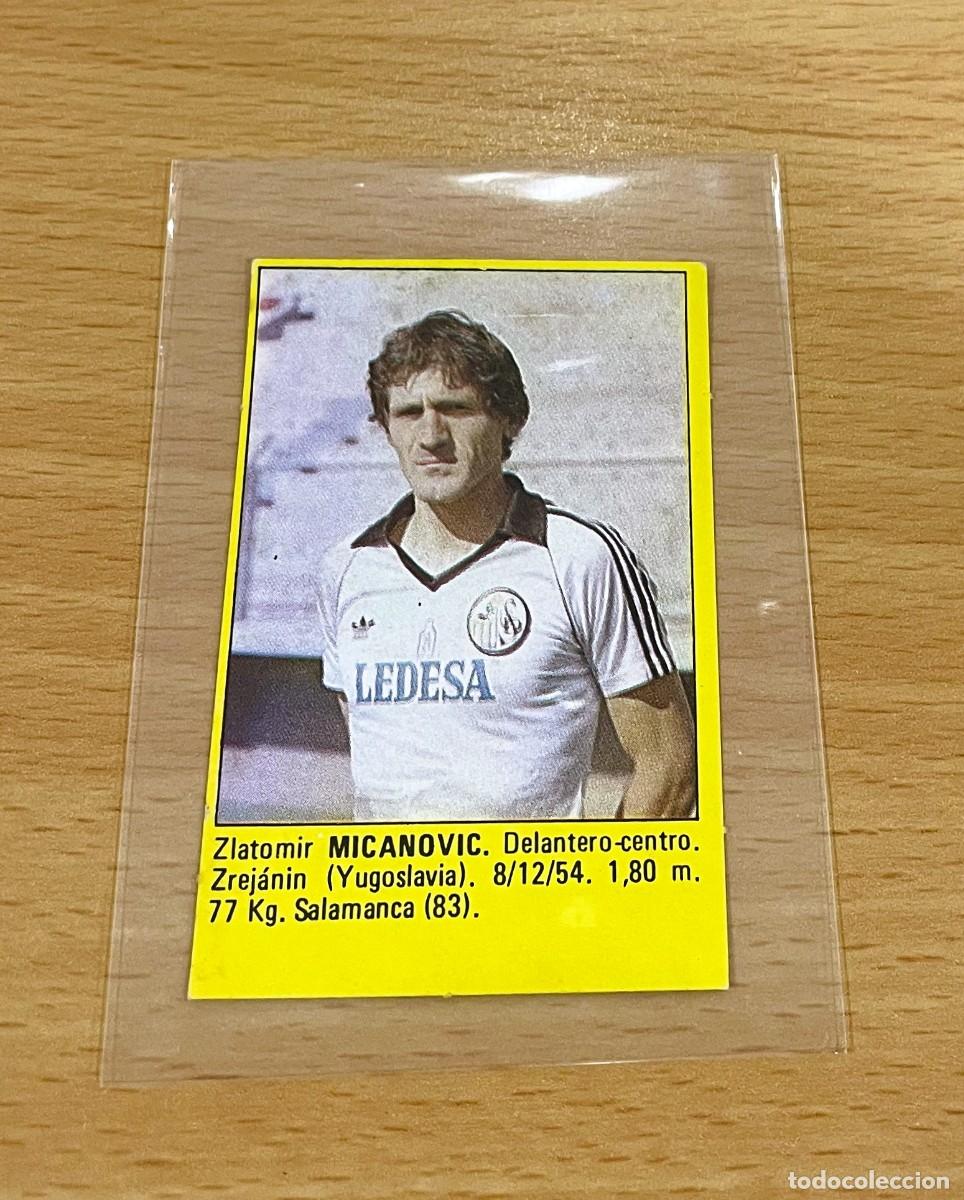Cromos de Futebol: CROMO DE SUPER F&Uacute;TBOL 84 DE ROLL&Aacute;N EDITOR - MICANOVIC DE LA U.D. SALAMANCA