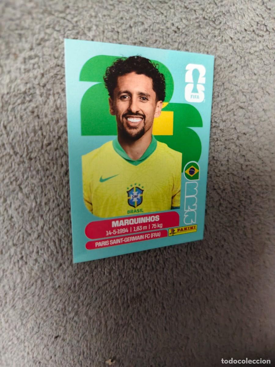 Cromos de Futebol: BRA 4 BRA4 MUNDIAL 2026 PANINI MARQUINHOS BRASIL 26 WORLD CUP STICKER PANINI FIFA AAZ