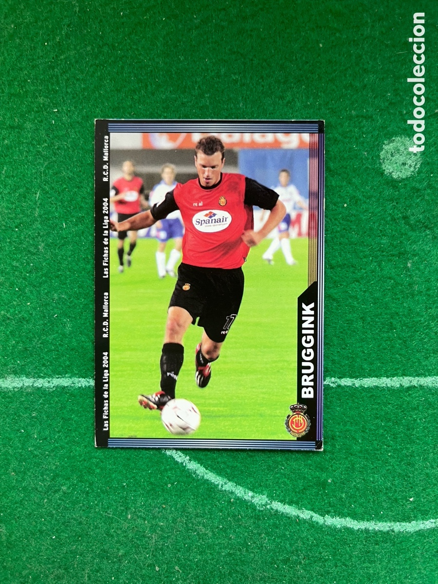 Cromos de Futebol: 237 BRUGGINK MALLORCA LAS FICHAS DE LA LIGA 2003 2004 MUNDICROMO