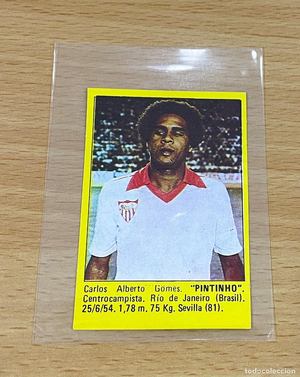 Cromos de Futebol: CROMO DE SUPER F&Uacute;TBOL 84 DE ROLL&Aacute;N EDITOR - PINTINHO DEL SEVILLA F.C.