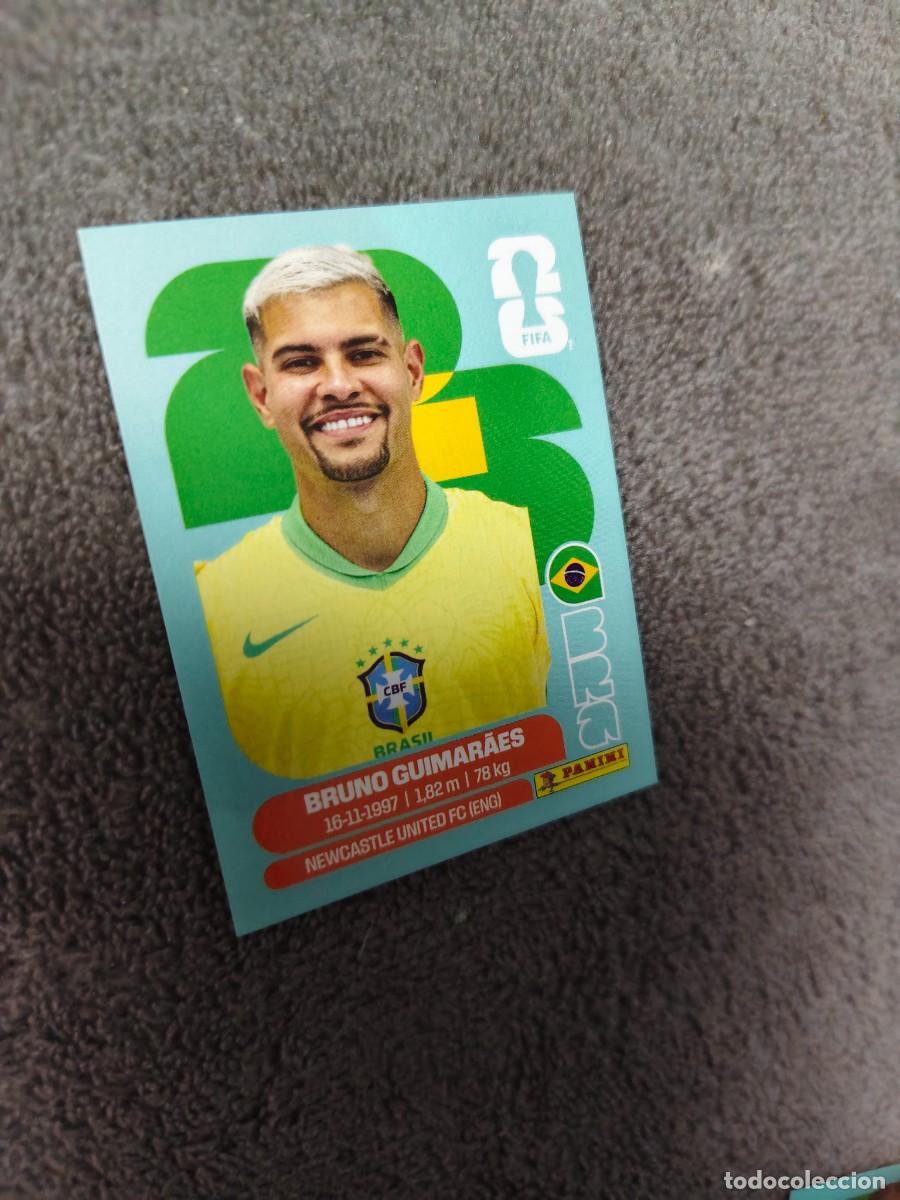 Cromos de Futebol: BRA BRA11 11 MUNDIAL 2026 PANINI BRUNO GUIMAR&Atilde;ES BRASIL 26 WORLD CUP STICKER PANINI FIFA AAZ
