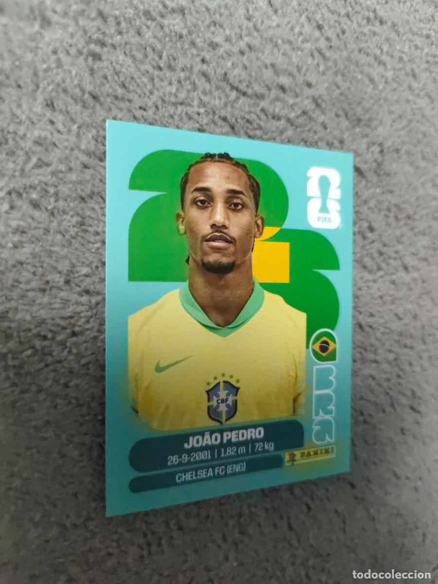 Cromos de Futebol: BRA BRA16 16 MUNDIAL 2026 PANINI JO&Atilde;O PEDRO BRASIL 26 WORLD CUP STICKER PANINI FIFA AAZ