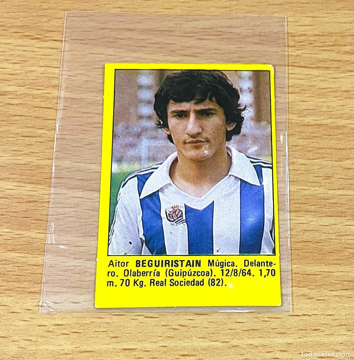 Cromos de Futebol: CROMO DE SUPER F&Uacute;TBOL 84 DE ROLL&Aacute;N EDITOR - TXIKI BEGUIRISTAIN DE LA REAL SOCIEDAD